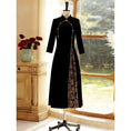 Load image into Gallery viewer, [ZHEZI Series]★China Dress★ 2color Velvet Dress Large Size Long Length Black Red
