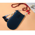 Load image into Gallery viewer, [Saiun Inki Series] ★China style bag★ Shoulder bag with decorations cute embroidery rabbit rabbit
