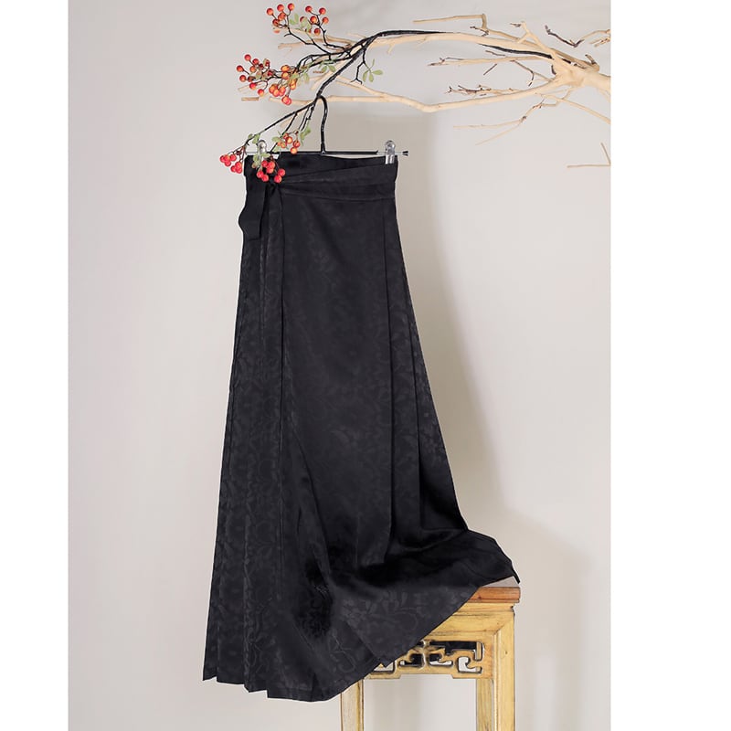 [Qingshui Kei --- Rika Chai Series] ★Maki skirt★ Chinese style skirt, Hanfu skirt, slimming and easy to match