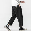 Load image into Gallery viewer, [BIGEMAN Series] ★Casual Pants★ 2color Quarter-length Bottoms Pants Unisex Men's Large Size Retro Commuting
