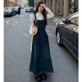 Load image into Gallery viewer, [KEKE series]★Hanging dress★Denim dress Spring clothes Ladies fashion Slimming SML
