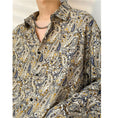 Load image into Gallery viewer, [AIMAKOU Series] ★Floral Pattern Shirt★ Tops Print Long Sleeve Shirt Retro Thin ML XL 2XL 3XL
