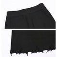 Load image into Gallery viewer, [Old Monster --- Ruined Roman Series] ★Knit skirt★ Bottoms, slimming, elastic waist, black, black, easy to match
