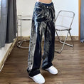 Load image into Gallery viewer, [Xihe XIHE Series]★Denim Pants★ Bottoms Unisex Men's Fashion SML XL 2XL Black Black
