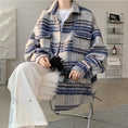 Load image into Gallery viewer, [PPG Series]★Outerwear★ 2color Jacket Unisex Men's Plaid Lasha Casual ML XL 2XL
