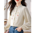 Load image into Gallery viewer, [ODY Series] ★Chinese style shirt★ Embroidery Super cute Hanfu tops Long sleeve shirt Easy to match for commuting to work or dating
