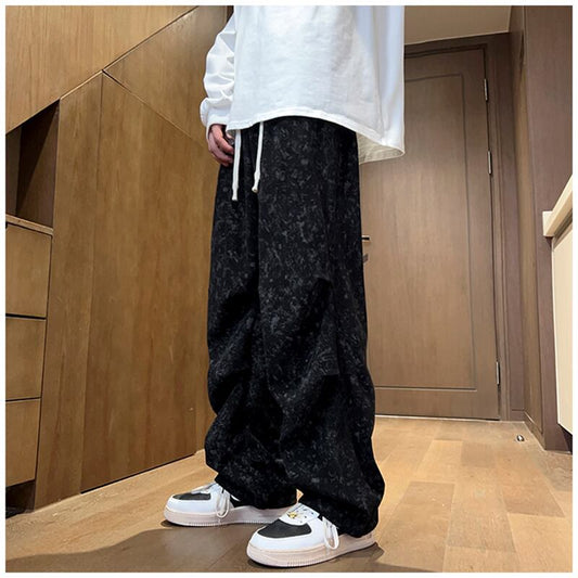 [NANSHI Series] ★Casual Pants★ 3color Bottoms Trousers Corduroy Unisex Men's Black Gray Coffee Color