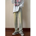 Load image into Gallery viewer, [PPG Series]★Trousers★ Denim pants 2color Unisex Men's Slimming Black Yellow Fashion
