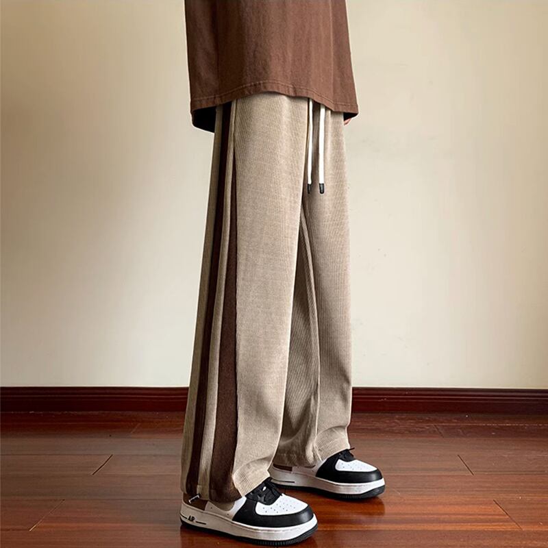 [DUFENG Series] ★Casual Pants★ 2color Bottoms Trousers Unisex Men's Corduroy Sports Style