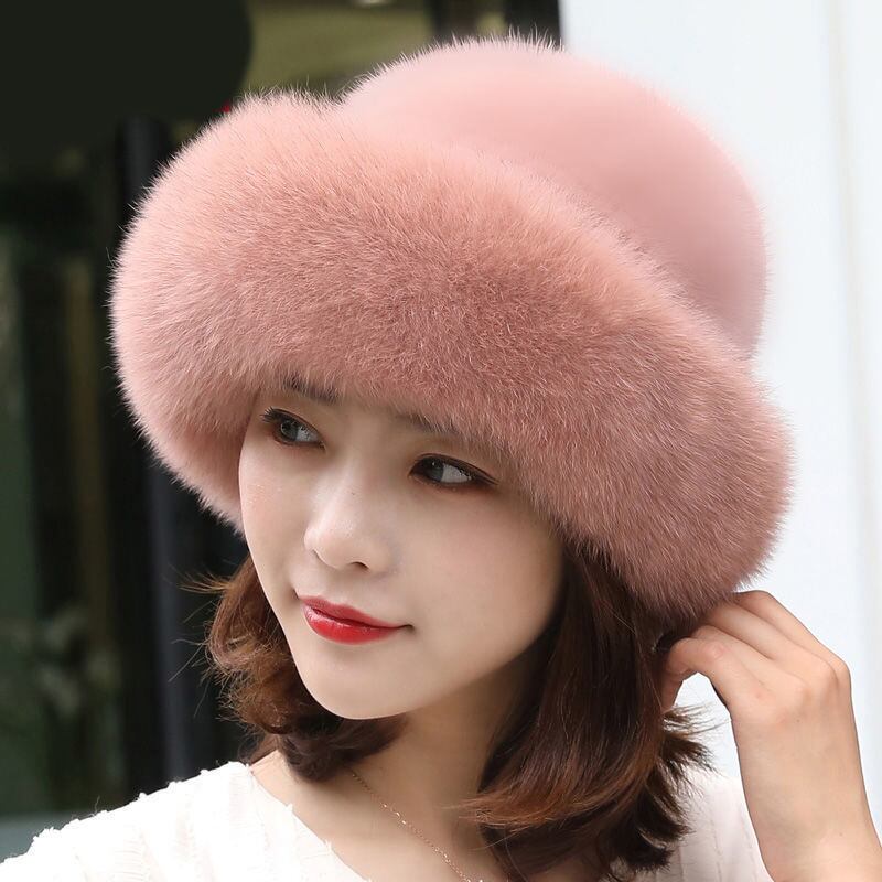 [KADILE Series]★Hat★ 7color Hat Thick and warm Easy to match White Black Red Pink Brown Cute