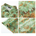 Load image into Gallery viewer, [WEIJIA Series]★Oil Painting Style Shirt★ Tops Print Short Sleeve Shirt Unisex Men's Summer Clothes Thin Cute Green
