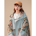 Load image into Gallery viewer, [SENSU Series]★Jacket★ Outerwear 3color Oil Painting Style Floral Pattern Unisex Men's Large Size Switchable
