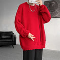 Load image into Gallery viewer, [ZHUIYI Series]★Sweater★ 3color Tops Unisex Men's Apricot Black Red
