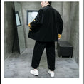 Load image into Gallery viewer, [AOGEHAO Series] ★China style setup★ 2 colors tops + pants velvet unisex men's black navy large size
