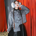 Load image into Gallery viewer, [Kokaisha --- Dragon dyed series] ★China style coat★ Velvet thick winter coat Sailor color
