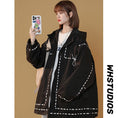 Load image into Gallery viewer, [FKZ Series]★Jacket★ 3color outerwear unisex men's black white green black white green
