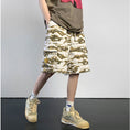 Load image into Gallery viewer, [BIGEMAN Series] ★Shorts★ 2color bottoms, short length pants, unisex, men's, camouflage pattern, large size, fashion
