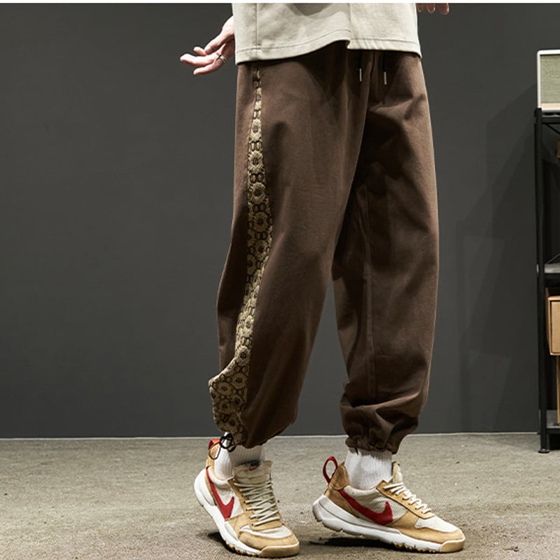 [Hkoimzen Series] ★Casual Pants★ 2color Pants Bottoms Switchable Unisex Men's Coffee Color Beige