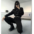 Load image into Gallery viewer, [DUOMIAOTU series]★Setup Single item order★ Shirt or pants Casual Cool Black Black
