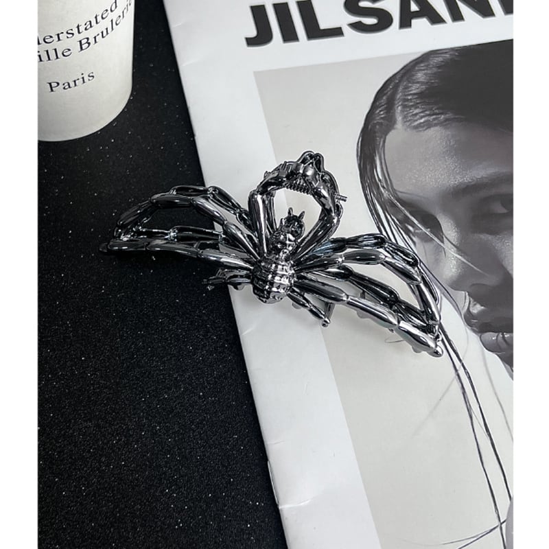 [KANSAI Series] ★Hair Ornament★ Hair Clip Accessory Accessory Spider Unique Fashion Trend Stylish Bun Hair Clip