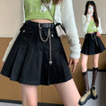 Load image into Gallery viewer, [DIANTOU series] ★Skirt★ Mini skirt Denim skirt, slimming, easy to match, cute SML XL 2XL
