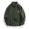 Load image into Gallery viewer, [XINGSHI Series]★Shirt★ 5color Corduroy Tops Unisex Men's Large Size Black Gray Green
