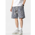 Load image into Gallery viewer, [Satoru Series] ★Shorts★ 4color Floral Pattern Bottoms Short Length Pants Unisex Men's Easy to Match
