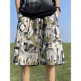 Load image into Gallery viewer, [CHAOMEICHEN Series] ★Shorts★ Graffiti Bottoms Short Length Pants Unisex Men's Large Size Slimming
