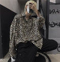 Load image into Gallery viewer, [Mapogo Series] ★Retro Shirt★ Leopard Print Tops Harajuku Style Fashion Easy to Match Couple Clothes
