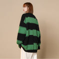 Load image into Gallery viewer, [Fujiiman Series]★Sweater★ 3color Tops Unisex Men's Large Size Black Blue Green
