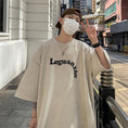 Load image into Gallery viewer, [BIGEMAN Series]★T-shirt★ Tops 2color Unisex Men's Large Size Navy Beige
