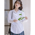 Load image into Gallery viewer, [LAWO Series]★China style shirt★ Tops, long sleeve shirt, improves temperament, commuting, date, Suzuran, Suzuran
