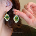 Load image into Gallery viewer, [Drejew Series]★Earrings★ Pair Earrings Women's Accessories Green Green Temperament Up Date
