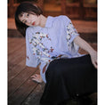 Load image into Gallery viewer, [Yangji Great Dream Series] ★China Style Shirt★ Tops People Print Short Sleeve Shirt Cute Cool Summer Clothes
