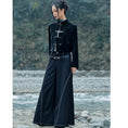 Load image into Gallery viewer, [Daiseiryusu Series]★China style trousers★Bottoms with belt Gaucho pants Retro casual pants
