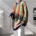 Load image into Gallery viewer, [ZHUIYI Series] ★Sweater★ 2color Knit Tops Unisex Men's Large Size Ethnic
