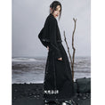 Load image into Gallery viewer, [Da Qinglong Shu Series] ★China style skirt★ Denim skirt bottoms slimming fashion long skirt
