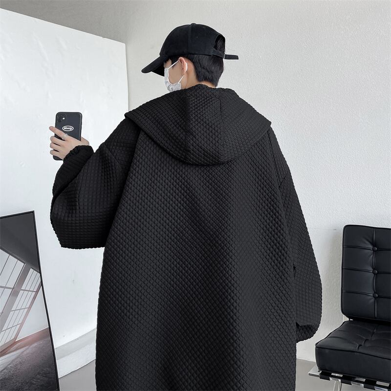 [YOULIN Series]★Jacket★ 3color Unisex Men's Large Size Casual with Hat Black White Green