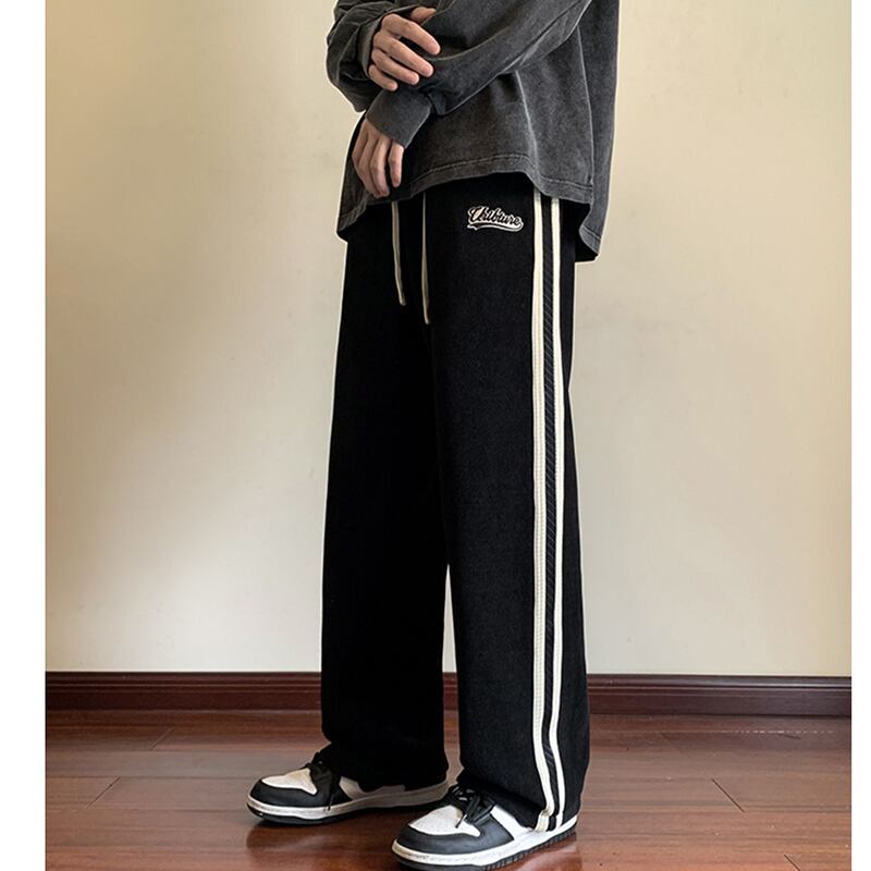 [Vesibo Series]★Casual Pants★ 3color Regular type or brushed lining type Pants Bottoms Unisex Men's