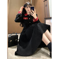 Load image into Gallery viewer, [Dong Xiaojie Series] ★Dress★ Color scheme: Large size, cute, black, long length
