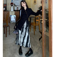 Load image into Gallery viewer, [KEKELI series]★China style setup, single item order★ Tops or skirts, ink style, slimming design.
