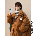 Load image into Gallery viewer, [Morimoto Series] ★Winter Coat★ 3color Thick Warm Unisex Men's Casual Brown White Black
