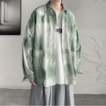 Load image into Gallery viewer, [Mushin Series]★Shirt★ 2color Black or Green Tops Print Fashion Stylish Large Size
