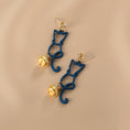 Load image into Gallery viewer, [HUAJI Series] ★Earrings★ Pair Earrings Ladies Accessories Cat Cat Cat Cute Unique Design
