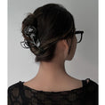 Load image into Gallery viewer, [KANSAI Series] ★Hair Ornament★ Hair Clip Accessory Silver Rose Popular Trend Stylish Adult
