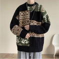 Load image into Gallery viewer, [PPG Series]★Sweater★ 3color Tops Unisex Men's Ethnic Black Apricot Blue
