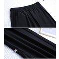 Load image into Gallery viewer, [Aooka Series] ★ Gaucho pants ★ Chiffon slit chiffon high waist slimming large size
