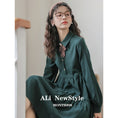 Load image into Gallery viewer, [Ali Series] ★One Piece★ Women's Shirt Dress Green Commuting Date Cute SML XL
