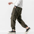 Load image into Gallery viewer, [BIGEMAN Series] ★Casual Pants★ 2color, 9/4 length bottoms, trousers, unisex, men's, large size, easy to match, commuting, traveling
