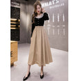 Load image into Gallery viewer, [SSCSW Series]★Skirt★ 4color Bottoms Plain Temperament Enhancement Fashion Commuting Date Green Black Blue Khaki Brown
